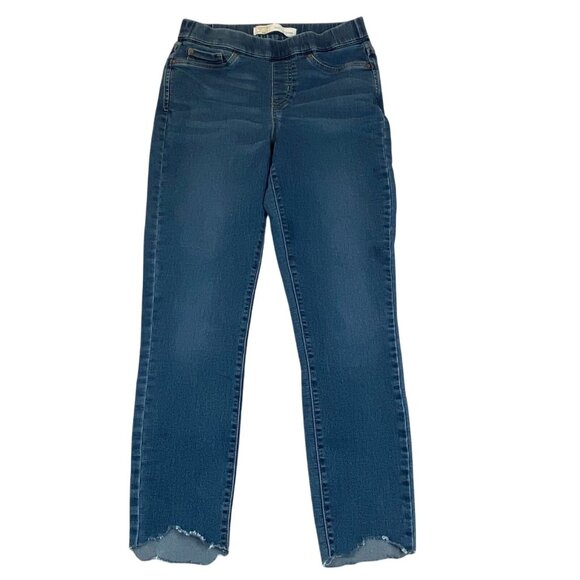 Signature By Levi's Woman's Jeans 8L Totally Shaping Pull-On Skinny 29x32 Medium - Picture 1 of 12